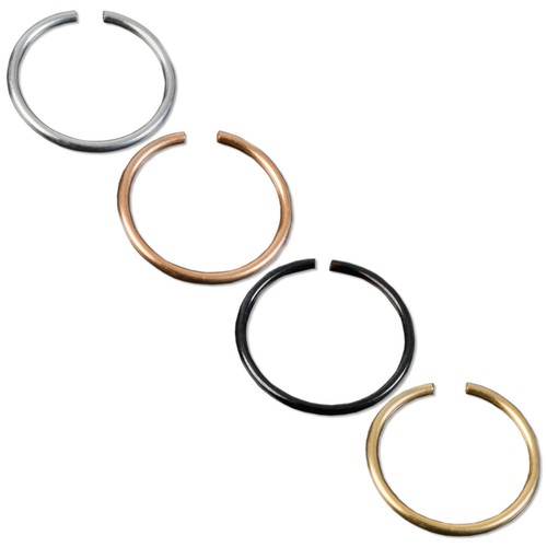 8mm anneau piercing nez - anneau,