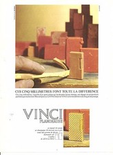 PUBLICITE BRIQUET VINCI