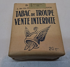 GAULOISE TROUPE ALGERIE paquet cigarettes intact vintage collection uniquement