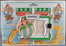 Asterix - Cadre Photo Plastique "Souriez!" - Parc Asterix 1989 Neuf Blister