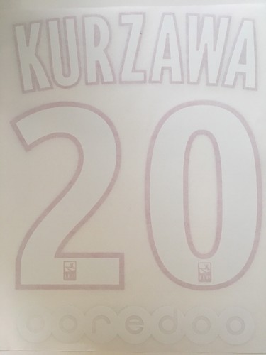 Flocage officiel psg kurzawa - psg,