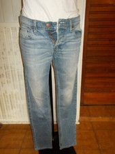 Pantalon Jeans taille basse stretch HOLLISTER slim bleu délavé W31 L32 40 19oj18