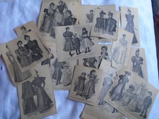 PAPIER DECOUPE/autour de 1900/grandes images/scrapbooking.../mode