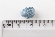 Diamant brut bleu naturel de