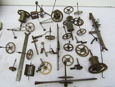 ar4...lot d engrenages rouages piece mecanique horloge comtoise