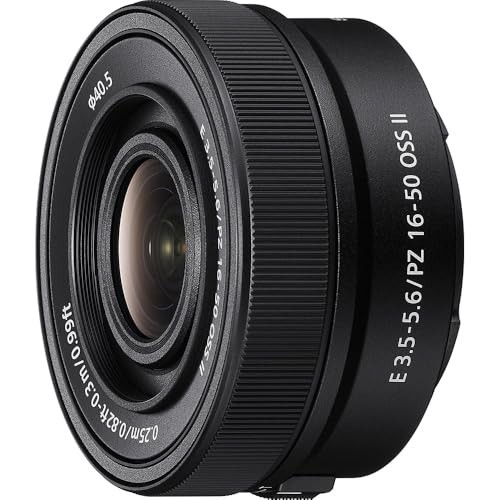 Objectif zoom électrique sony - zoom,