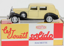 SOLIDO - HACHETTE - PACKARD SEDAN - 1937 - 1/43 - 10,5 cm - 170 g