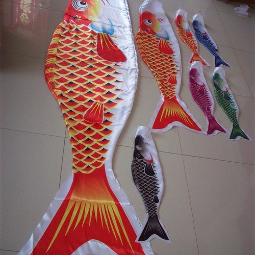Cerf volant drapeau poisson - drapeau,