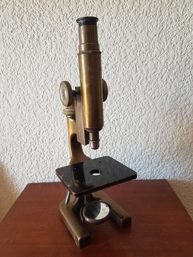 Microscope ancien laiton - ancien,