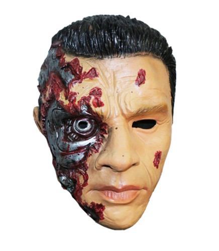 Terminator masque latex cyborg - masque,