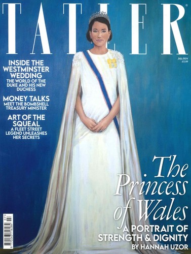 Tatler revue princesse kate - revue,