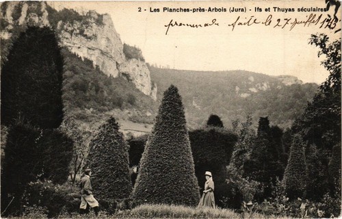 Cpa les planches pres - cpa,