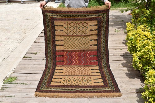 Tapis turc 3x5 tissé main - tapis,