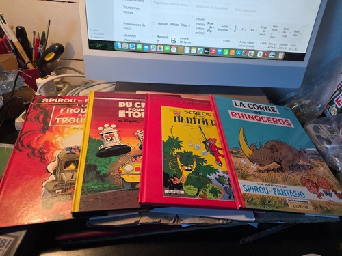 Lot spirou et - 4,