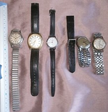 Lot de 5 montres anciennes