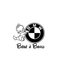 Autocollant BEBE A BORD fille