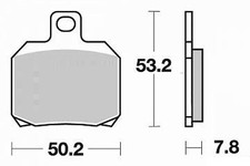 Plaquette Frein CAGIVA RAPTOR
