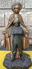 Statue En Régule Sainte Barbe
