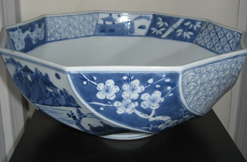 Imari grand bassin céramique - grand,