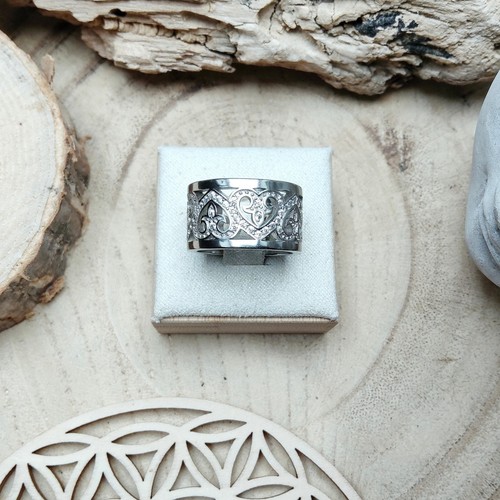 Bague anneau bohème chic - , en