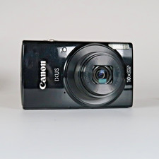 Canon IXUS 180 / Powershot ELPH 190 20 MP 8x Digital Camera Black, Boxed