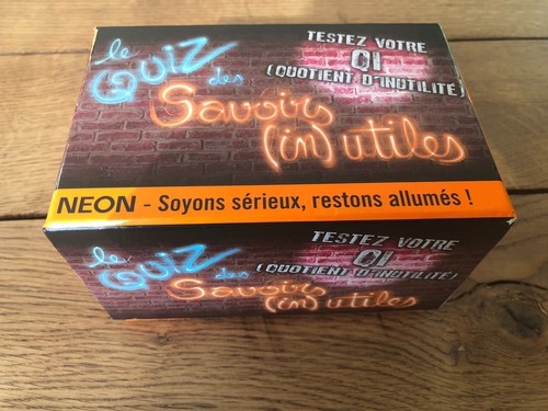 Jeux néon quiz - quiz, des