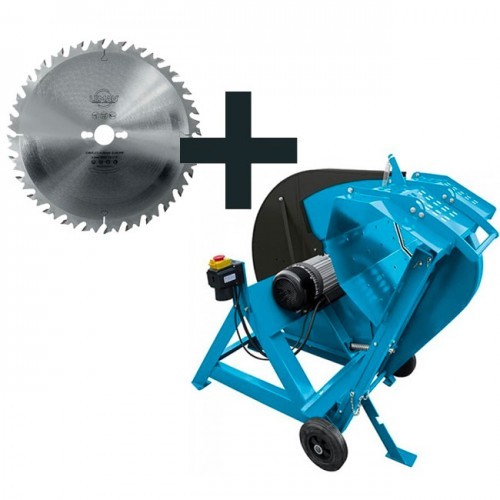 Lot scie bûches 3500w - scie,