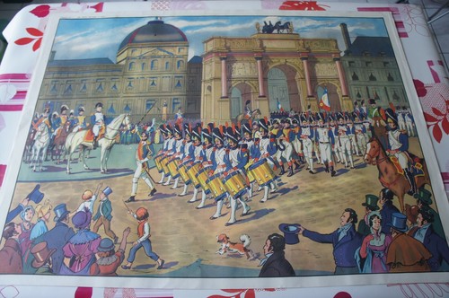 Ancienne affiche scolaire mdi - affiche,