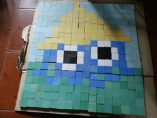 kit mosaïque de Space Invader émaux de Briare cadeau original