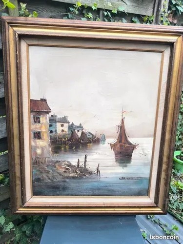 Tableau peinture huile - tableau, ,