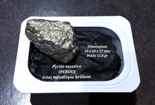 Pyrite massive PEROU pièces