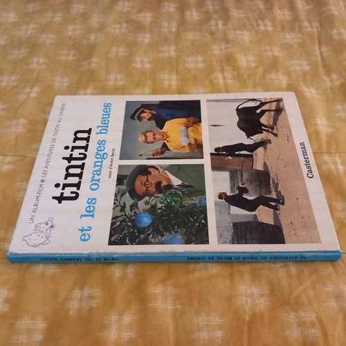 Tintin oranges bleues - tintin,