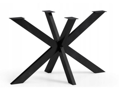 Pied table spider acier - table,