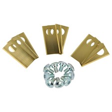 9 Lame pour Worx Landroid M WG794E S500i WR105SI M WG794EDC titan 39mm