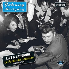 CD Johnny Hallyday Live à Lausanne, Le Palais de Beaulieu - 04 avril 1962