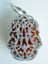 PENDENTIF RELIQUAIRE ARGENT