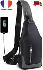 Sacoche Porté Épaule Homme Imperméable Voyage Cyclisme Vélo Randonnée Travail