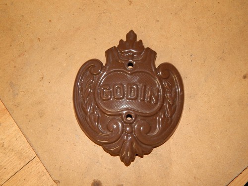 Blason poêle bois godin - à,