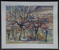 Dessin  Aquarelle  PAYSAGE