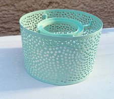 Abat-jour Original Vert d'Eau pour Bougies Yankee Candle