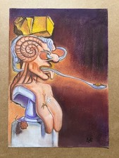 Salvador Dali Dessin sur