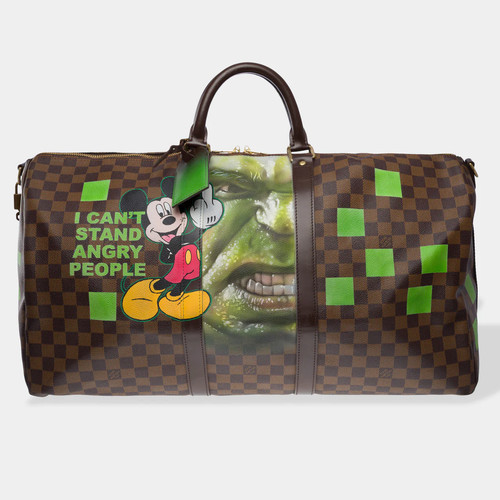 Sac louis vuitton keepall - louis,