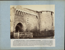 France, Saint-Symphorien-sur-Coise, Porte de Riverie vintage print tirage d 