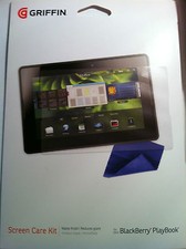 Lot 2 Griffin Screen Care kit For Blackberry Playbook Matte finish Reduces Glare