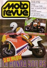 MOTO REVUE 2600 DUCATI PANTAH HONDA RS 500 MVX YAMAHA XZ 550 Les Eléphants 1983