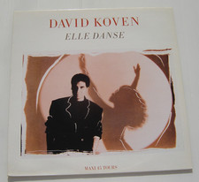 DAVID KOVEN . Elle Danse . vinyl  MAXI 45T