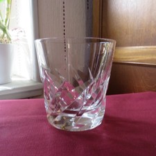 1 verre a whisky en cristal de