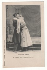 CPA - PITOU EN BORDÉE - 8 -