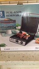 grill multifonctions couleur acier 2000W. Très bon état. Utilisé une fois.