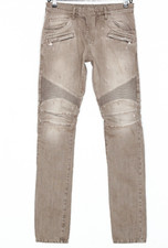 Jean motard côtelé coupe